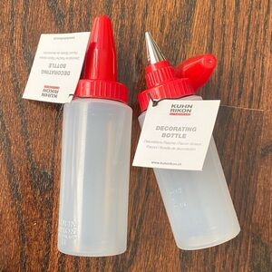 Kuhn Rikon Decorating Bottles with Red Tips